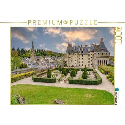 CALVENDO Puzzle Schloss Langeais | 1000 Teile Lege-Größe 64 × 48 cm Foto-Puzzle für glückliche Stunden
