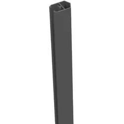 GroJa Mix it Stecksystem Aluminium-Abschlussprofil-silbergrau