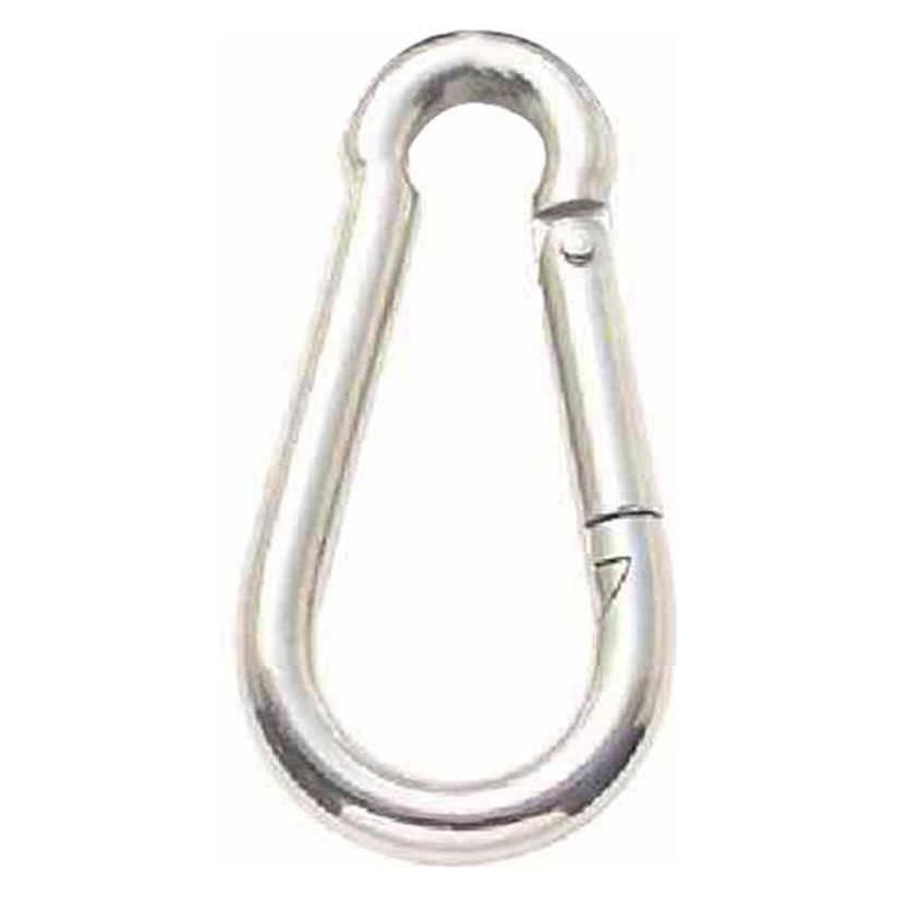 Pösamo SB-Karabinerhaken 80x8mm galvanisch verzinkt Inhalt: 1 Stück (2100400057)