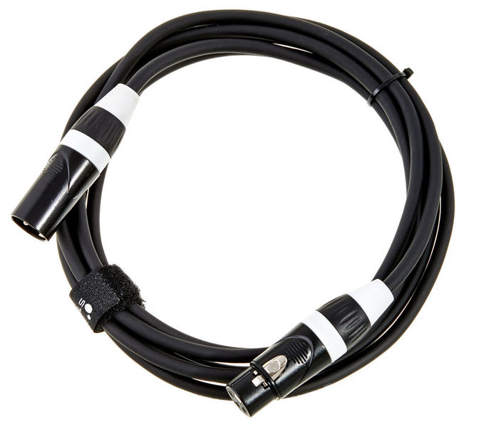 Stairville PDC3CC DMX Cable 3,0 m 3 pin Bianco