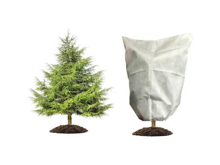 Pflanzenschutzhaube Winterschutz 60 x 80 cm Weiß, 10x5x15 cm, Gartenzubehör