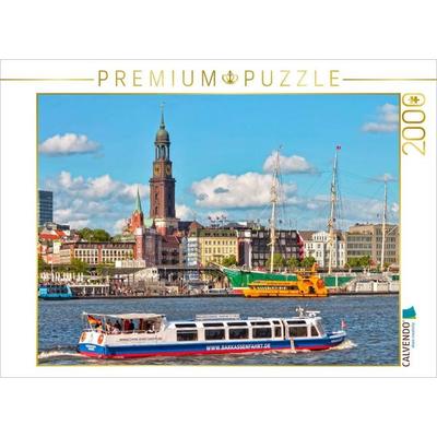 CALVENDO Puzzle Hamburg Hauptkirche Sankt Michaelis, Hamburger Michel | 2000 Teile Lege-Größe 90x67cm Foto-Puzzle für glückliche Stunden, Sonstige von