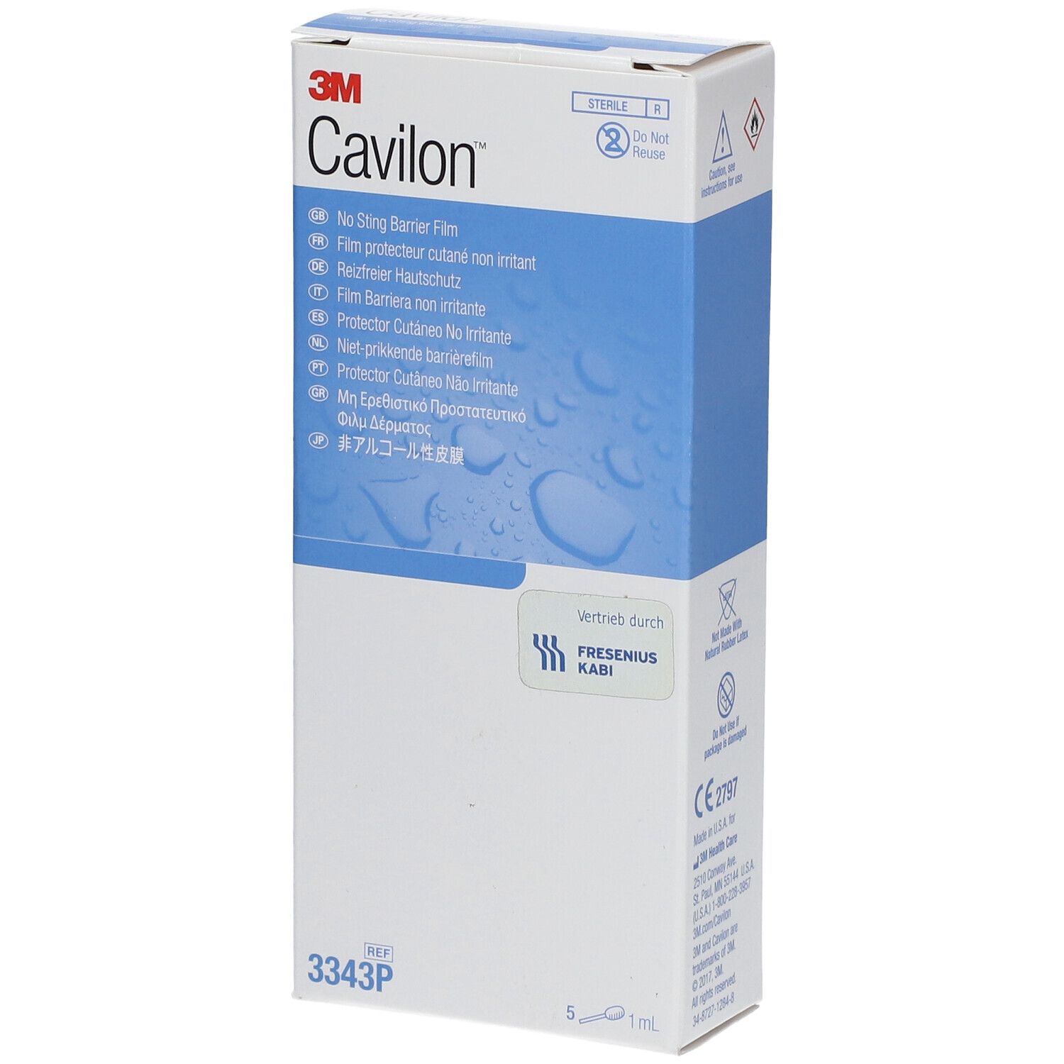 Cavilon reizfreier Hautschutz FK 1ml Applik.3343P 5x1 ml Flüssigkeit