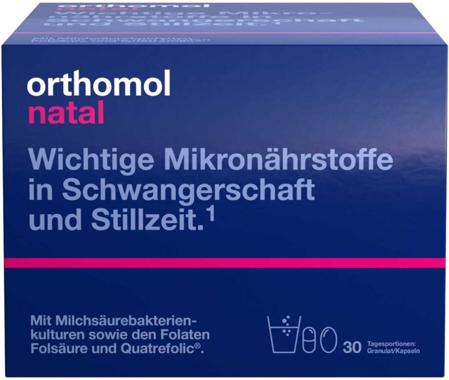 Orthomol Natal Granulat/Kapseln 30er-Packung