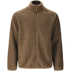 Whistler Pioneer Teddyfleece-Jacke Herren 1065 - chocolate chip M