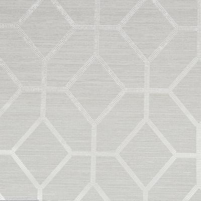 Vliestapete BOUTIQUE "Boutique - Vliestapete Asscher Geo Pearl - 10mx52cm", grau, B:0,52m L:10m, Vlies, Tapeten, Boutique - Vliestapete Asscher Geo Pearl - 10mx52cm