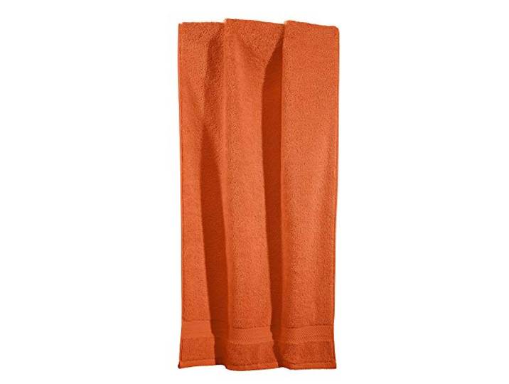 Erwin Müller Liegetuch XXL extralang Friedrichshafen 100% Baumwolle orange Größe 100x200 cm - Premium-Qualität, unvergleichlich saugfähig, hautsympathisch, formstabil