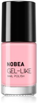 NOBEA Day-to-Day Gel-like Nail Polish verniz de unhas efeito gel tom Salmon nude #N62 6 ml. Day-to-Day Gel-like Nail Polish
