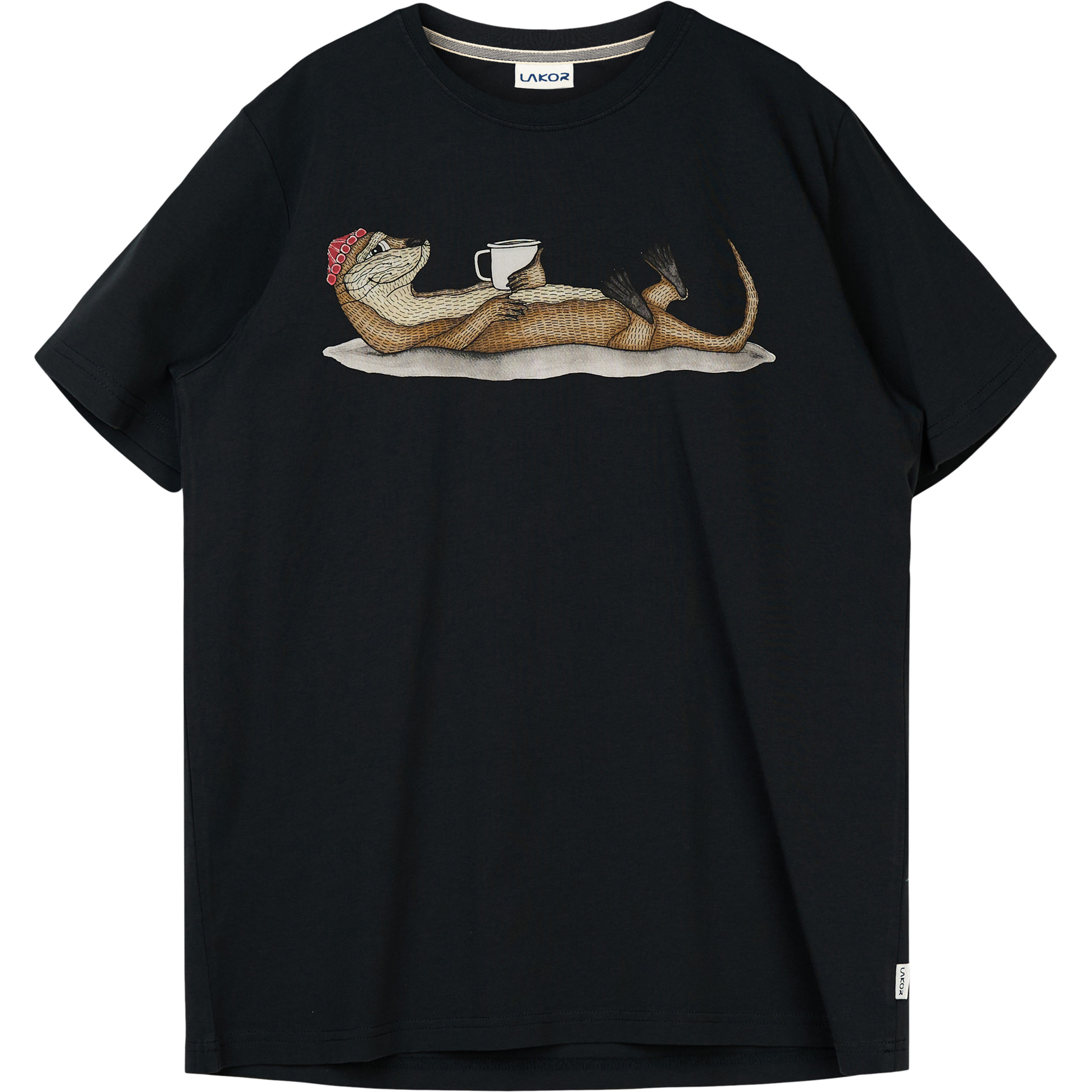 Lakor Flow Herren T-Shirts schwarz Größe XL Lifestyle Hautfreundlich