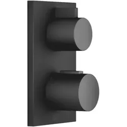Dornbracht Fertigmontageset Deque 3642567033 schwarz matt, Unterputz Thermostat