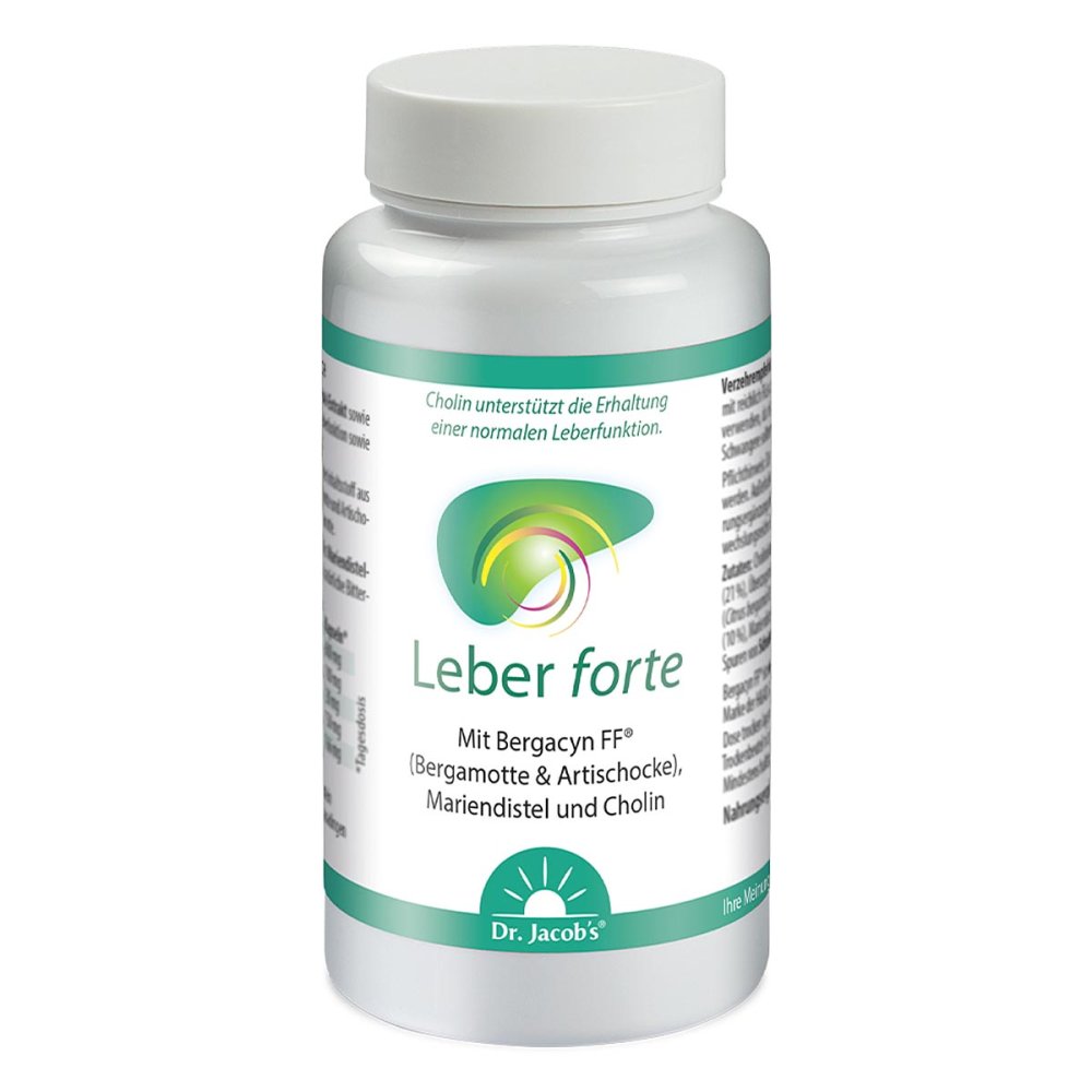 Dr. Jacob's Medical GmbH Dr. Jacob's Leber forte Bergamotte Mariendistel Cholin 20361131
