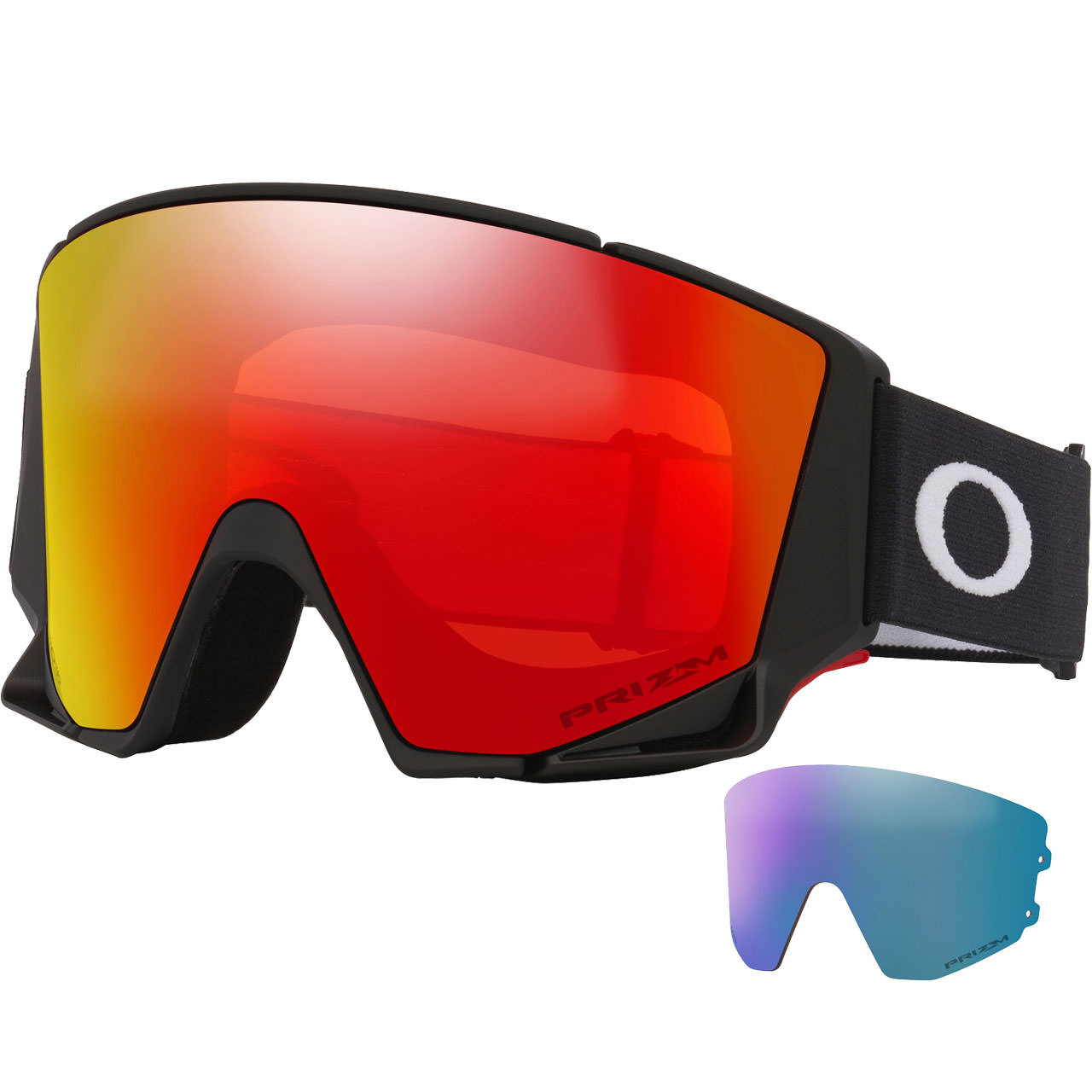 Oakley Flow Scape M matte black / Prizm Torch Iridium & Prizm Iced Iridium