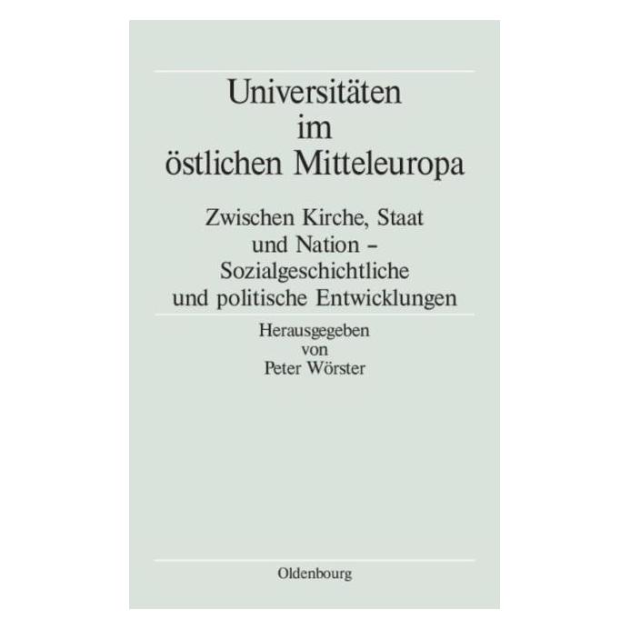 De Gruyter Universitäten im östlichen Mitteleuropa (Deutsch, Hardcover) (67826386)