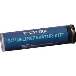 TECWERK Schnellreparaturkitt grau-schwarz 56 g Stick 2-Komponenten Reparaturkitt