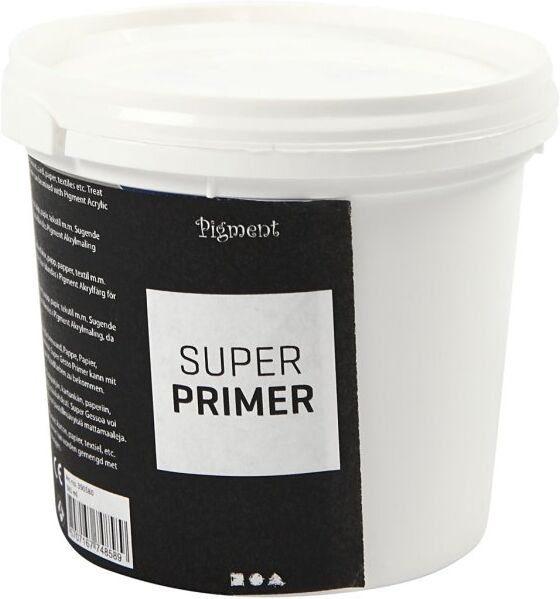 Pigment Super Primer, 385 Ml, Mat, Dækkende, Hvid