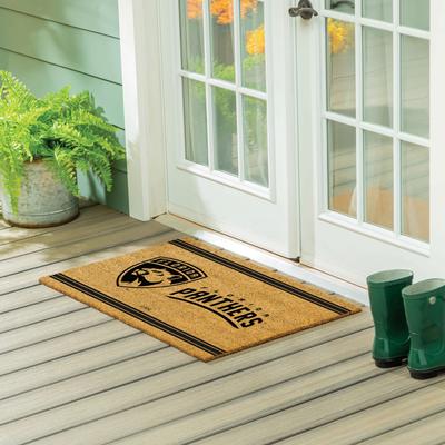Evergreen Florida Panthers Monochrome Indoor/Outdoor Coir Door Mat