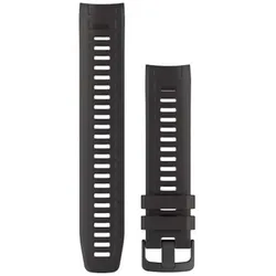Garmin Watch Bands (22 mm, Silikon), Uhrenarmband, Schwarz