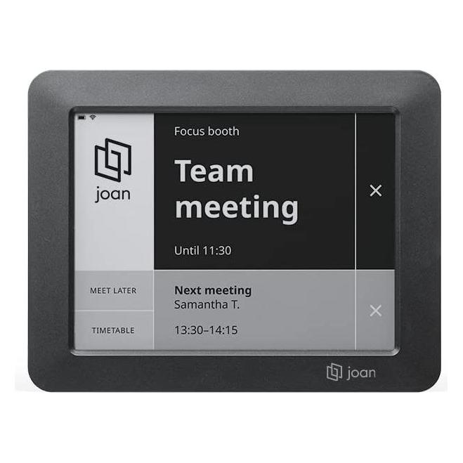 JOAN 6, 6"" Room Booking Touch Display, Wi-Fi, Battery, Analytics & Advanced security, Black (nur WLAN, 6", Schwarz) (3830065463079)