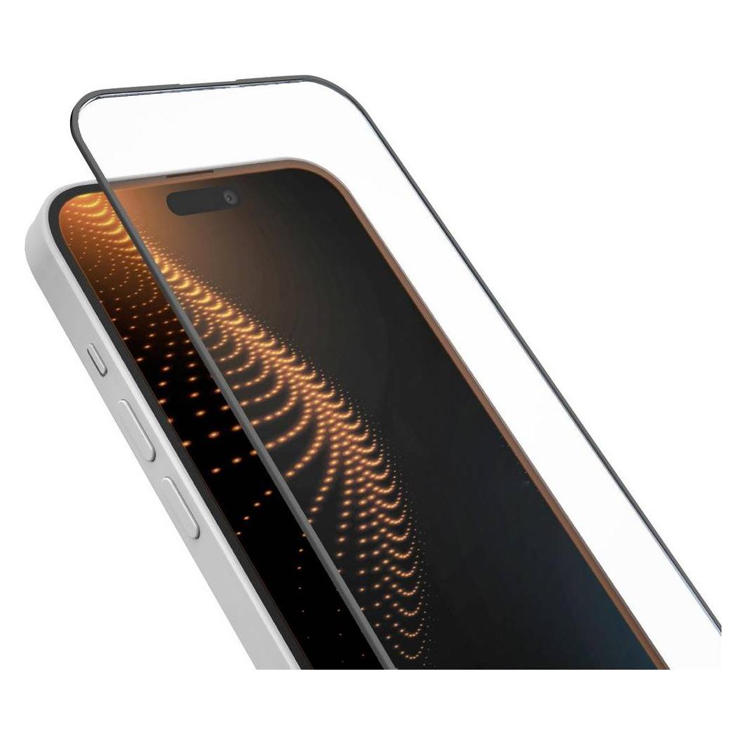 SBS Extrem widerstandsfähiges Glas für iPhone 16/iPhone 15/iPhone 15 Pro mit D3O-Technologie (1 Stk., Apple iPhone 15, Apple iPhone 15 Pro, Apple iPhone 16) (TED3OSCRGLIP1661)