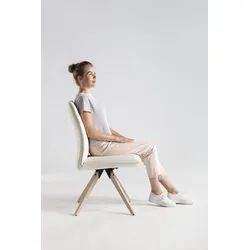 Polsterstuhl SANSIBAR GÖTEBORG (BHT 53x98x62 cm) - Bezug: Leder - BHT 53x98x62 cm