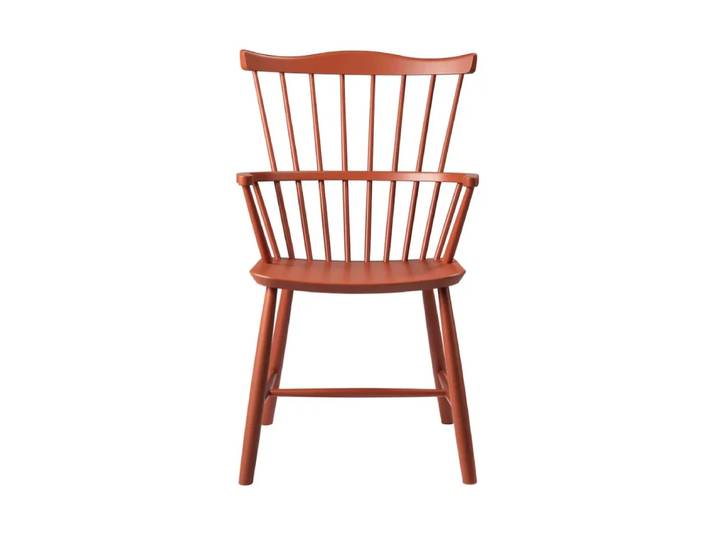 FDB Møbler J52B Stuhl Brick red