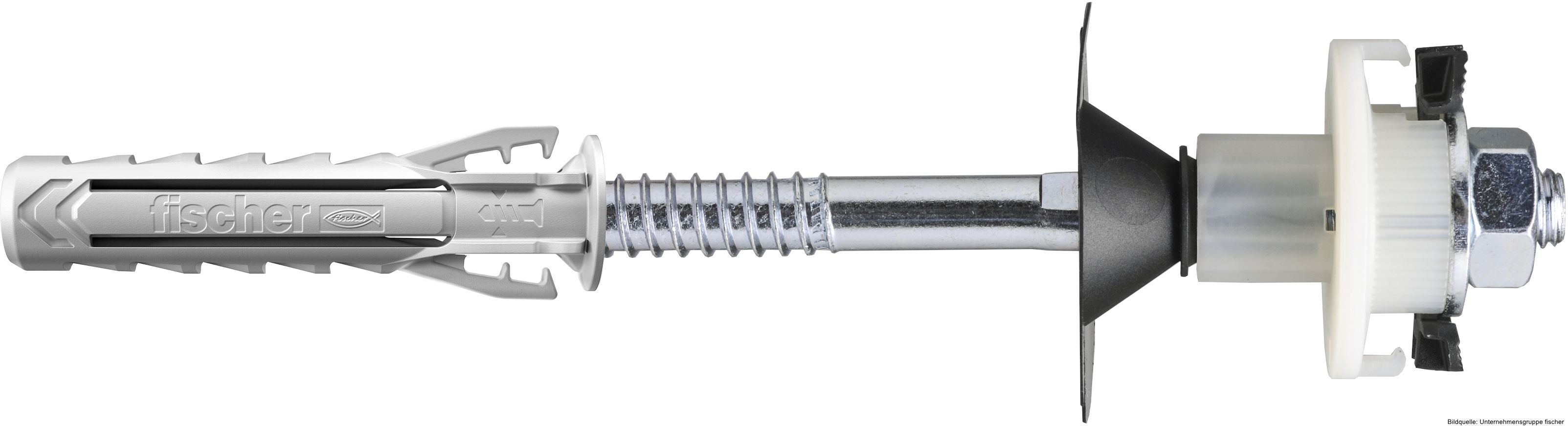 fischerwerke fischer Waschtischbefestigung WST Klik Plus 120 mm, 1 Stück
