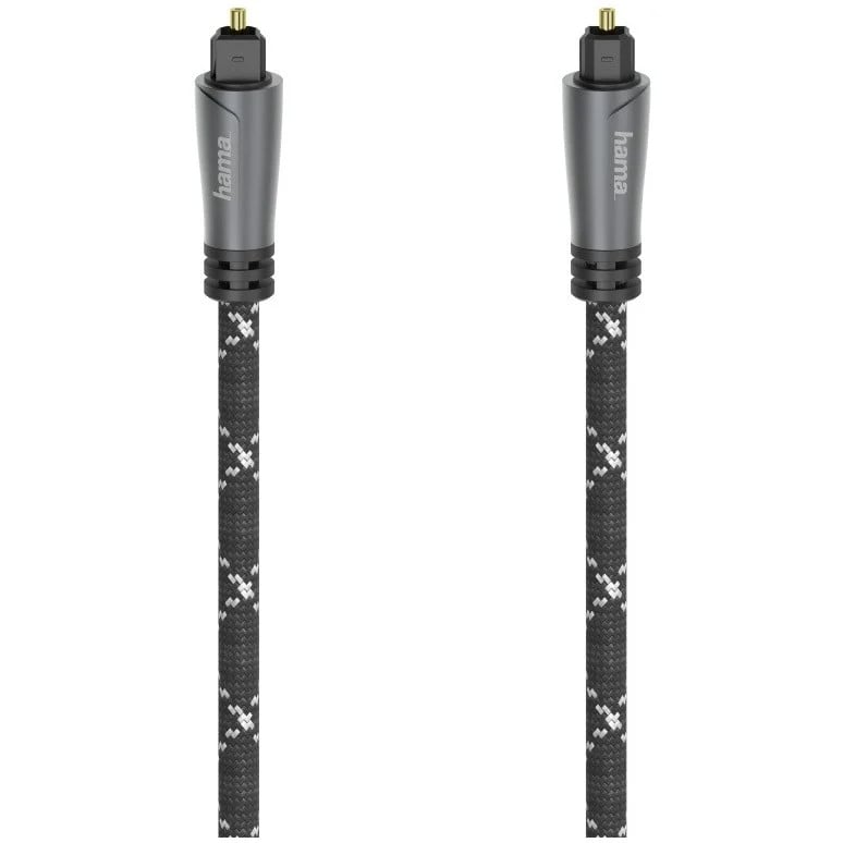 Hama Optische Audiokabel met ODT-stekker (TOSLINK), Zwart, 3,0 m
