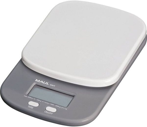 Maul 1623082 Brevvægt 2kg, Batteridrevet, Grå