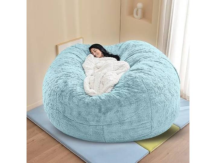 DDS22E Sitzsack ohne Füllung Vielseitiger und bequemer Sitzsack, perfekt for jeden Wohnraum.(#16,6FT(150*65CM))