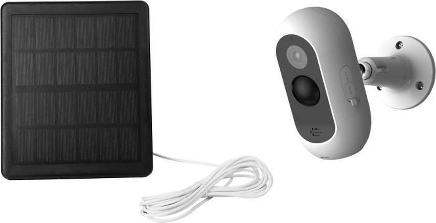 Link2Home Wi-Fi Solar Camera - HD 1080P met 110° kijkhoek en nachtzicht