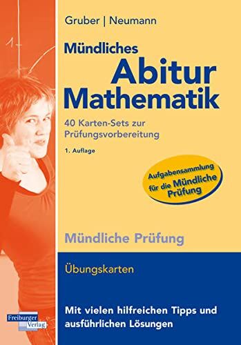 Helmut Gruber - Mündliches Abitur Mathematik, 40 Karten-Sets zur Prüfungsvorbereitung - Preis vom 06.10.2026 07:26:00 h
