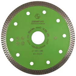 Diamanttrennscheibe Eibenstock Ø 125mm, für Fliesen und Feinsteinzeug