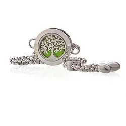 Aromatherapy Jewellery Chain Bracelet - Tree of Life - 20mm