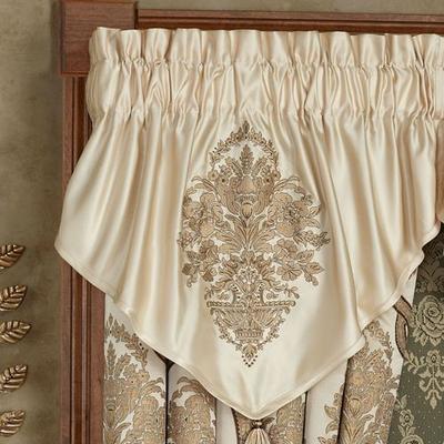 Touch of Class Barrington Ascot Valance Champagne 40 x 21, 40 x 21, Champagne