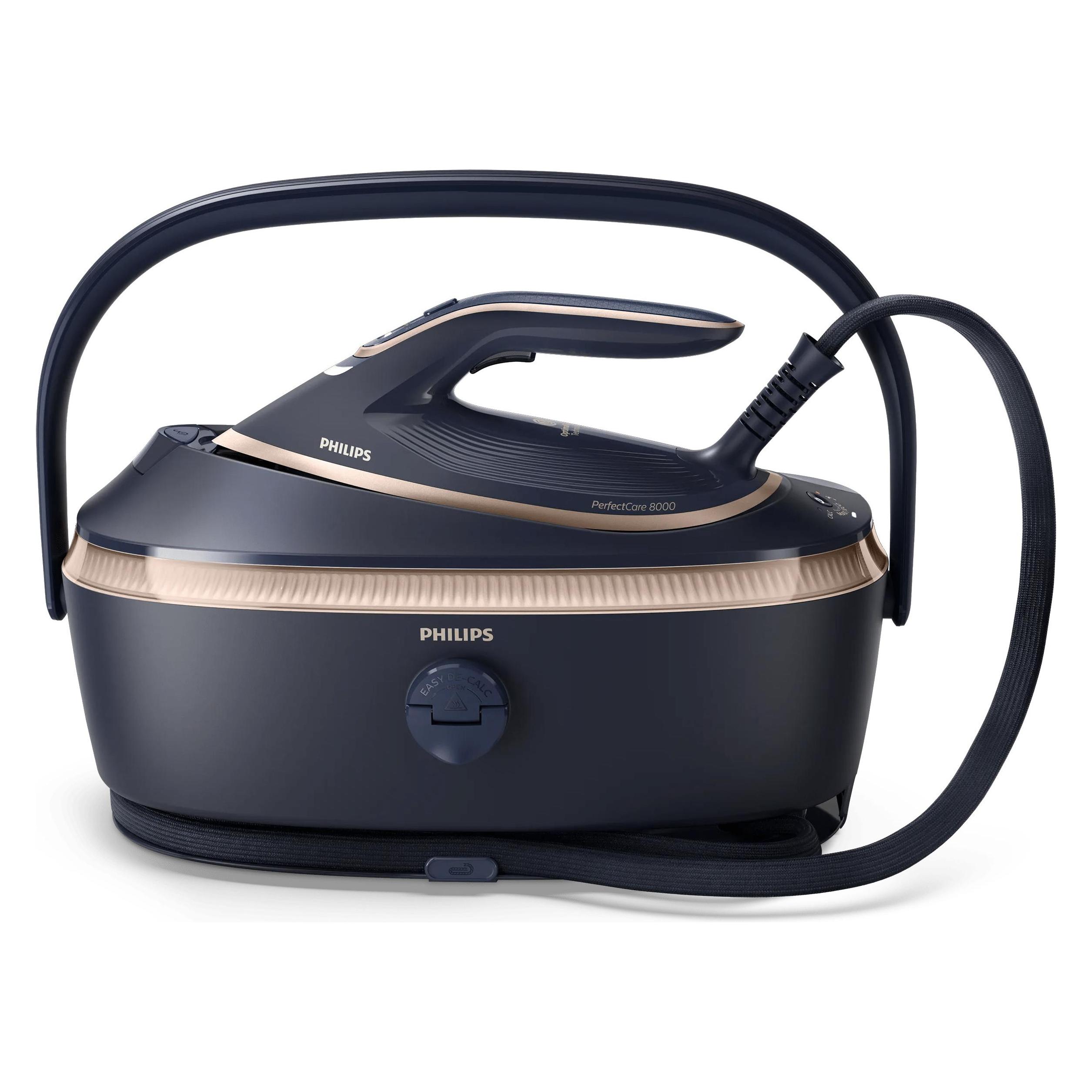 Philips Dali PerfectCare Dampfbügelstation 8000 Series (3120 W, 850 g/min) (PSG8300/20)