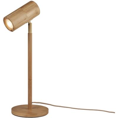 GOOD & MOJO Tischleuchte "JAVA", beige (natur), 1, Ø 18cm H: 47cm, Leuchten, Tischleuchte