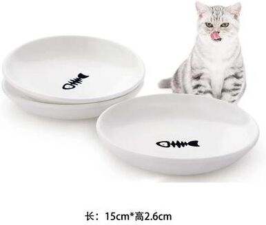 Uplift Essentials Whisker Friendly Ceramic Snack & Canned Food Tray without Silicone