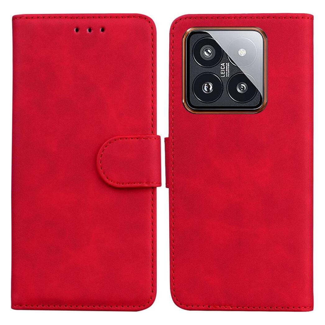 Cover-Discount Xiaomi 14 Pro - Solide Leder Etui Hülle (Xiaomi 14 Pro) (52790945)