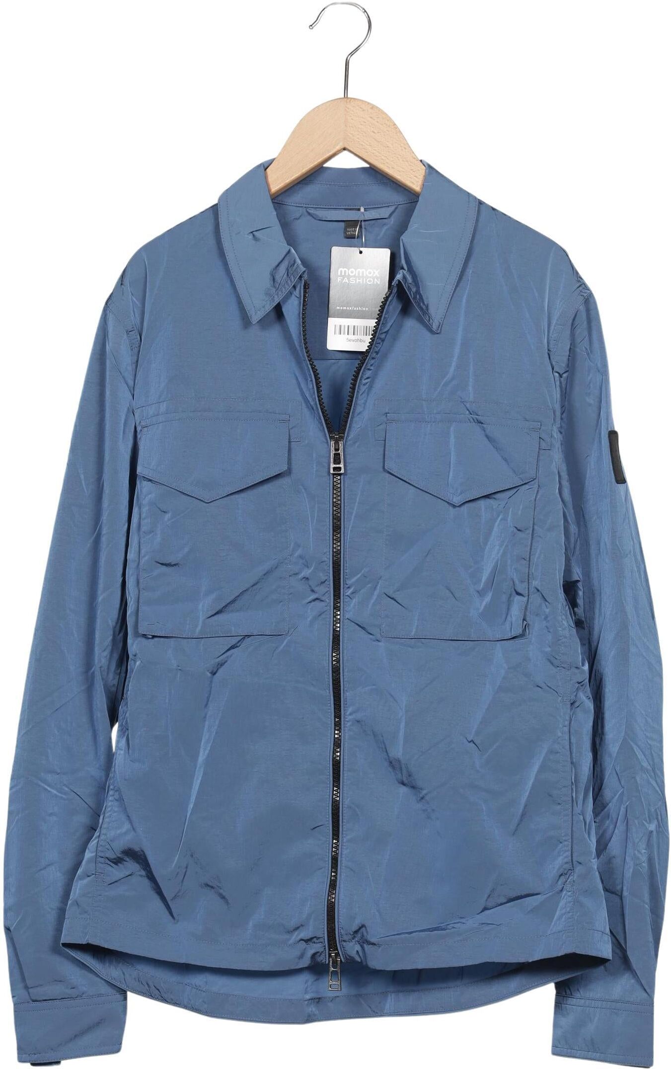 Belstaff Herren Jacke, Blau, Gr. S, Synthetik / Synthetik - Second Hand