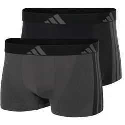 adidas 2P Active Micro Stretch Seamless Trunks Mixed Small Herren