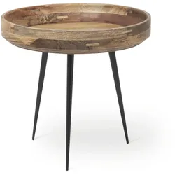 Mater Bowl Beistelltisch, Ø 40 cm, natur