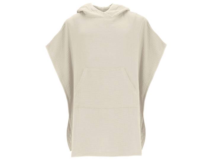 Vossen Poncho, Beige, Textil, Uni, Gr. one size, ISO 9001, Fkt, Made in Austria, Oeko-Tex® Standard 100, Pflegen, Baden, Kapuzenhandtuch