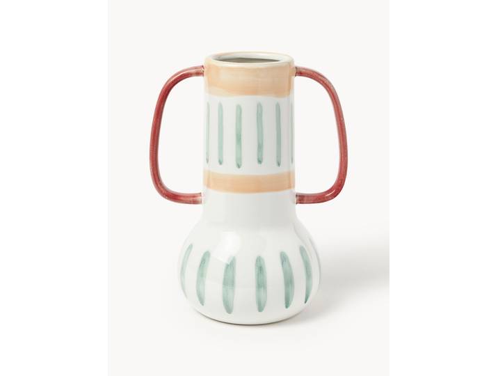 Vase peint à la main Lise, haut. 30 cm