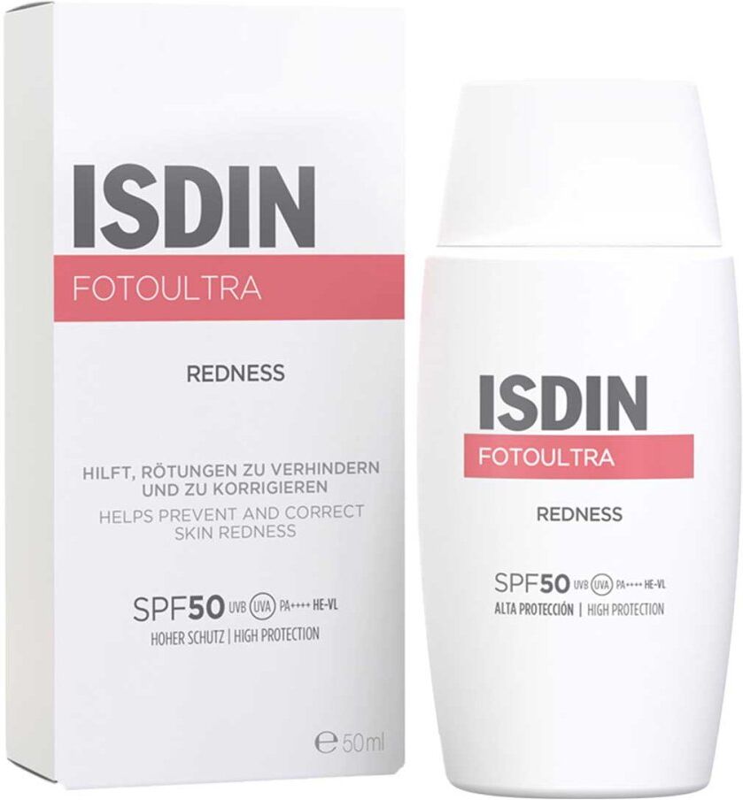 ISDIN FotoUltra Redness Sonnencreme für das Gesicht LSF 50 50ml