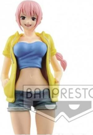 Banpresto One Piece DXF Jeans Freak 09 Rebecca PVC-beeldje blauw