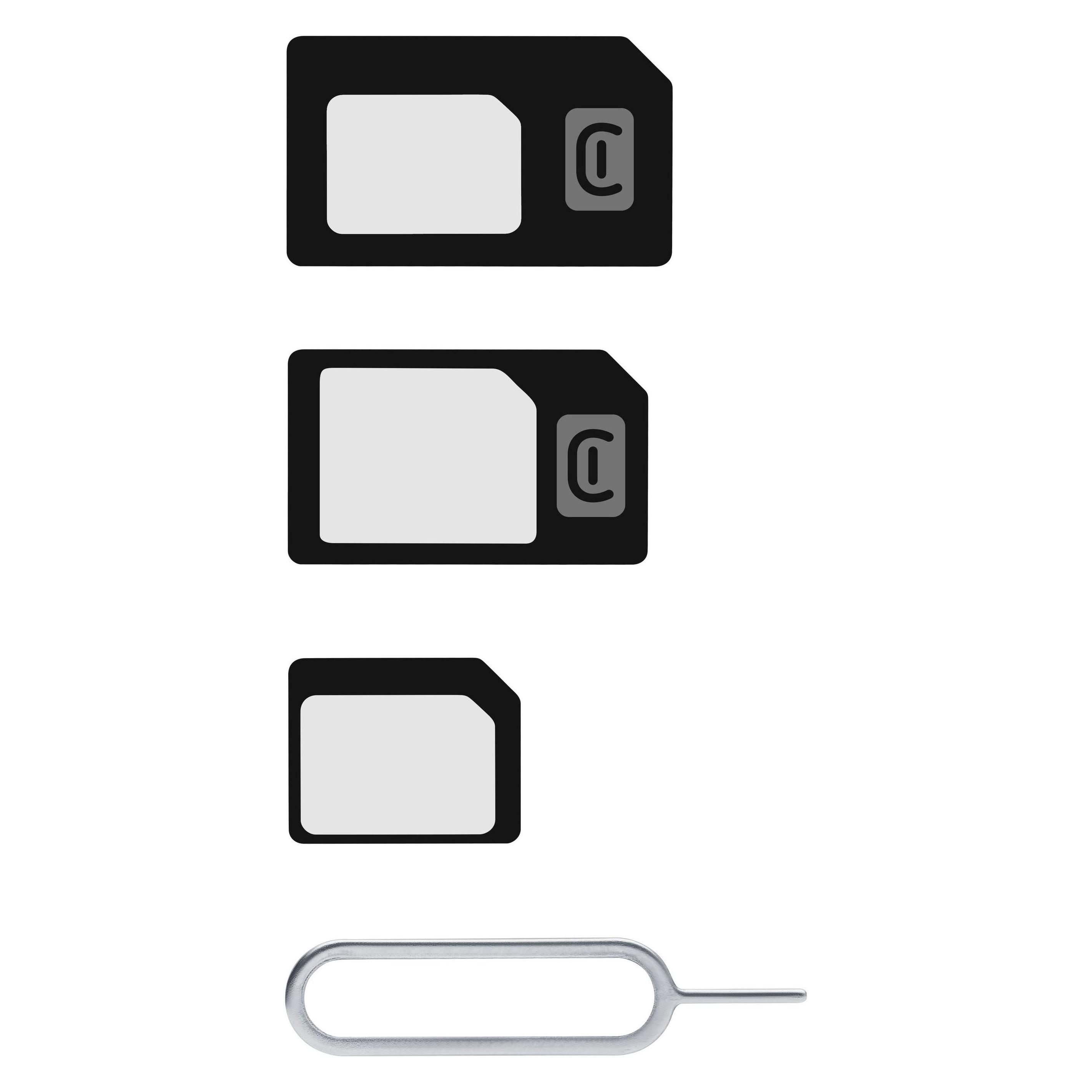 Cellularline Adapters Kit - Universal (UNIVERSALSIMADAPT)