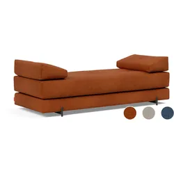 Innovation »Sigmund 595« Daybed Schlafsofa Bezug 595 Corduroy / Füße aus Eiche