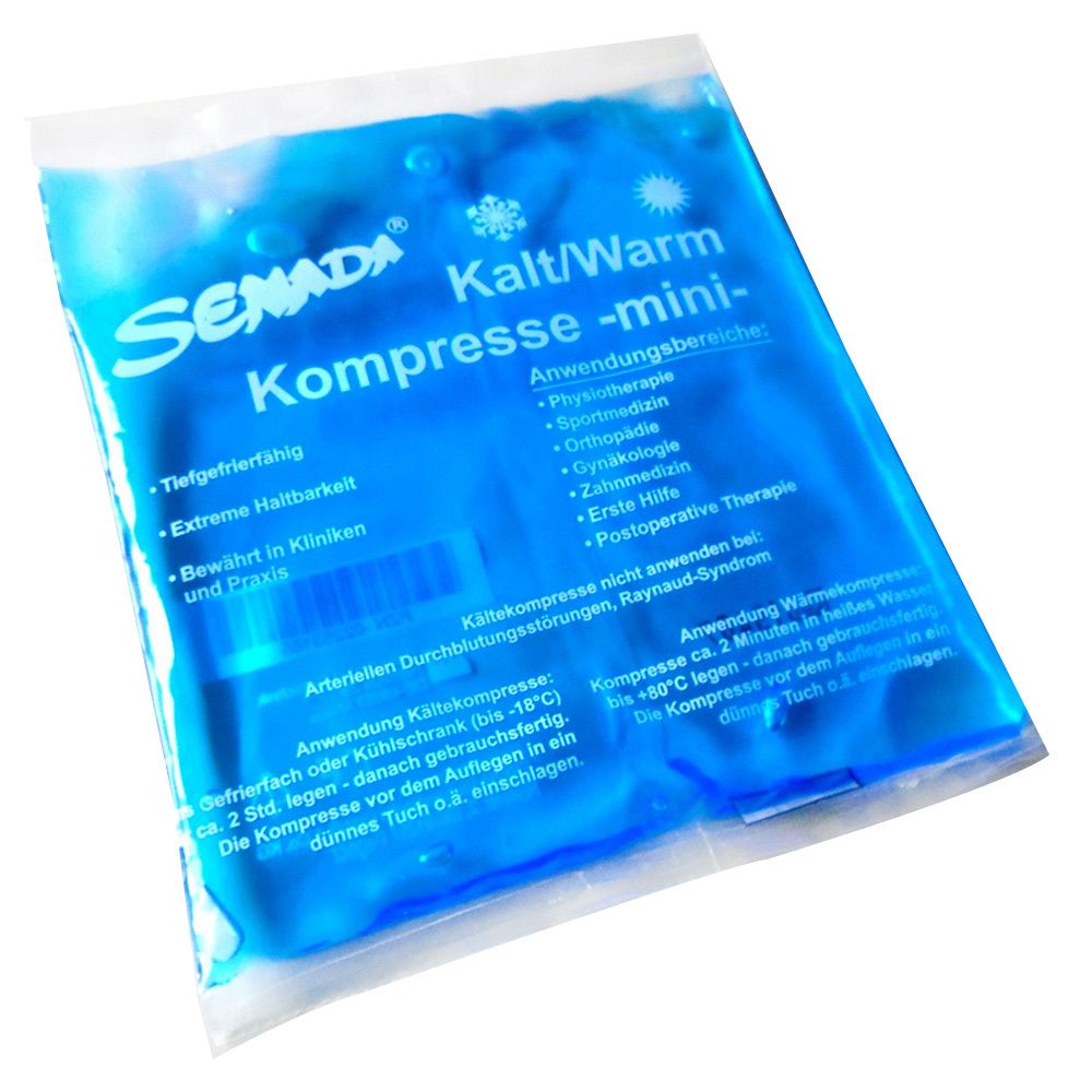 Senada Kalt-Warm Kompresse mini 10x10 cm 1 St Kompressen