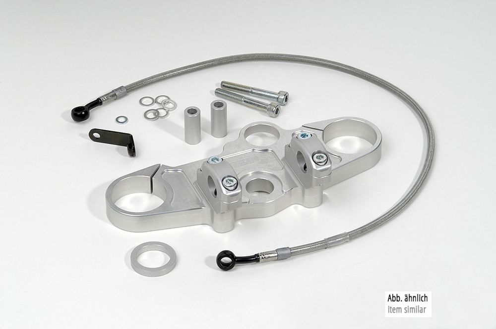 LSL Superbike-Kit mit Teilegutachten für Suzuki GSX-R750, Typ GR7DB, Mdoelljahr 1996-1999, silber, (Typ G)