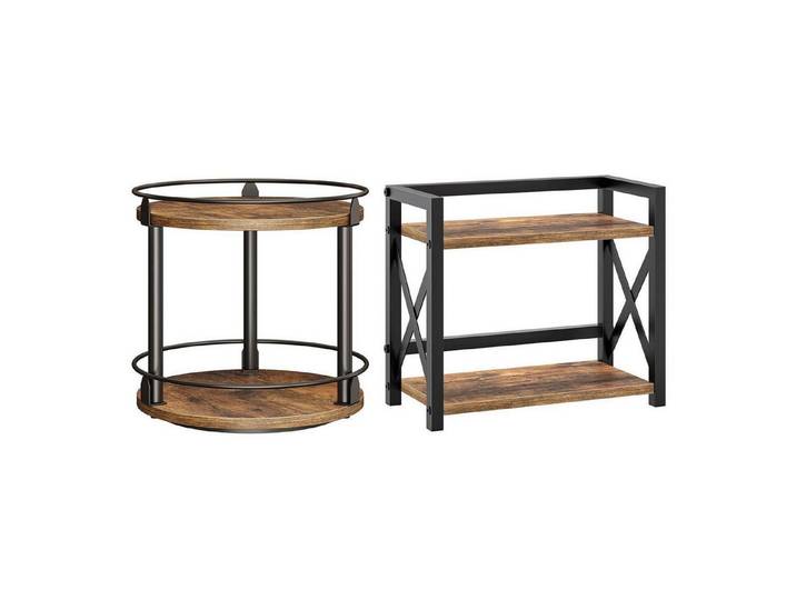 LuxusKollektion Gewürzregal Drehbar Gewürzregal 2-stufig, 1-tlg.